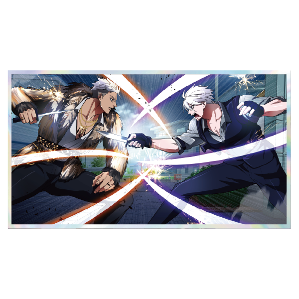 MRCS】アクリル色紙 セルジオvs香坂 | ヒューマンバグ大学公式グッズサイト