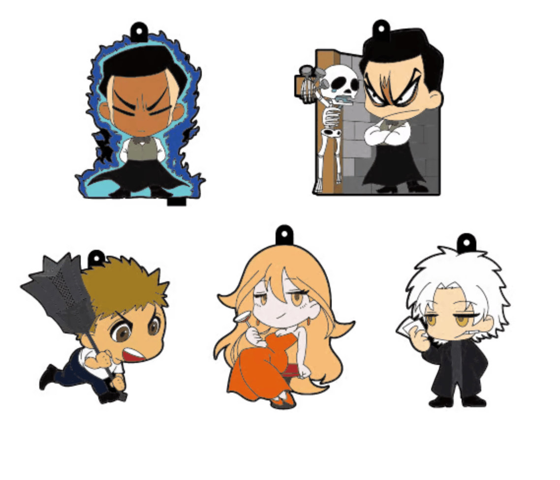 拷問ソムリエ】伊集院茂夫(氷) ラバーストラップ | ヒューマンバグ大学