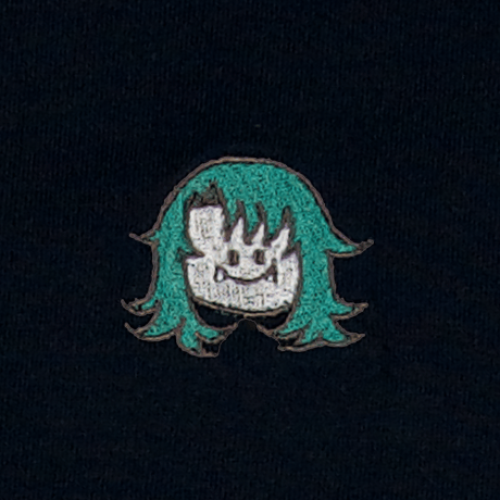 【天羽組】須永 ワンポイントTシャツ -ブラック-