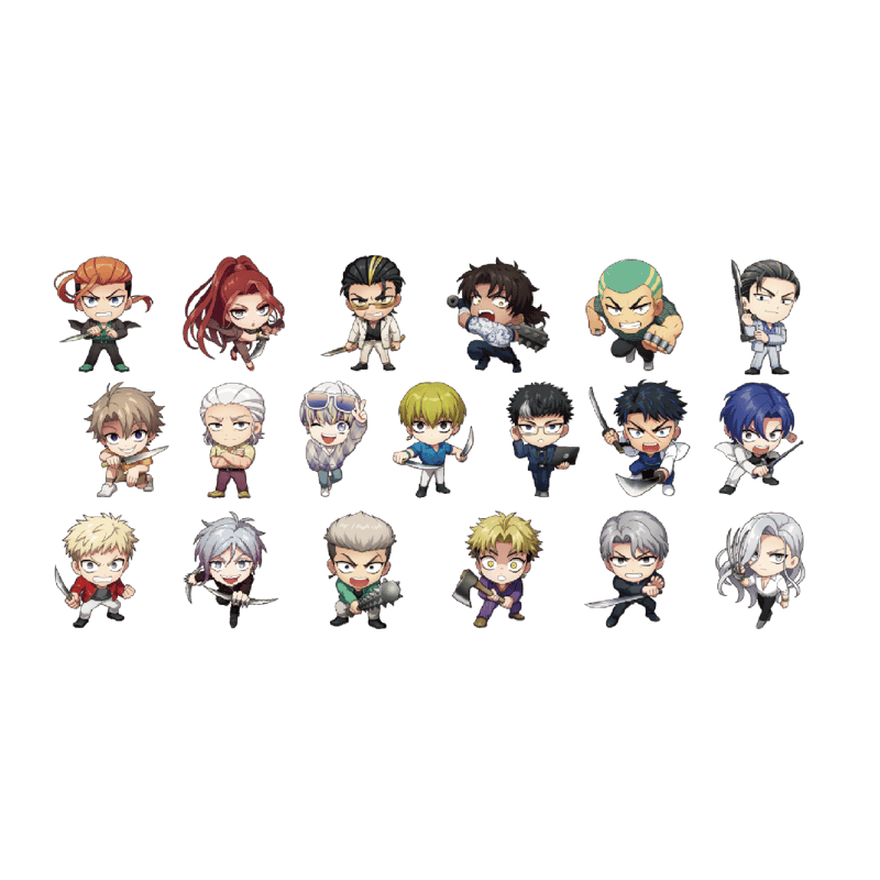 京極組】トレーディングアクリルブロック2個セット | ヒューマンバグ