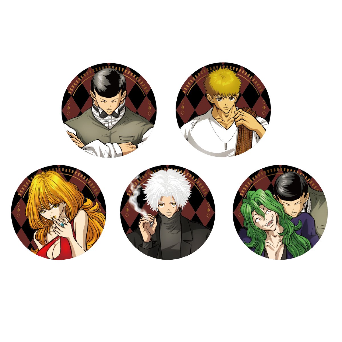 拷問ソムリエ】 ランダム缶バッジ | ヒューマンバグ大学公式グッズサイト