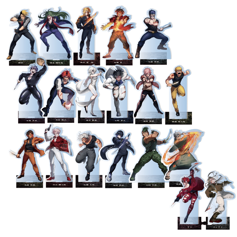 天城FIN】アクリルスタンド コンプリートセット(19種) | ヒューマン