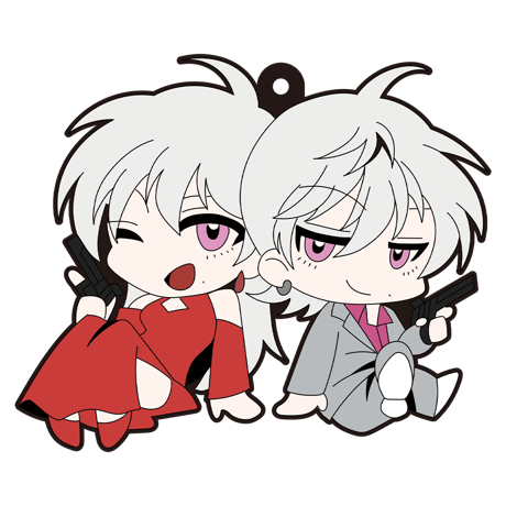 【天羽組】香月紫苑 ラバーストラップ