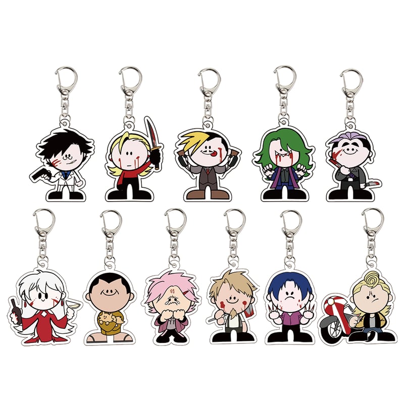 天羽組のお友達】アクリルキーホルダー 11種類コンプリートセット