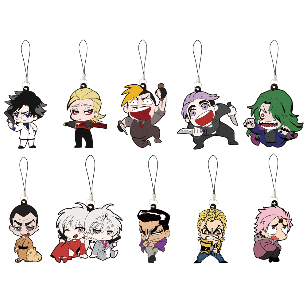 華の天羽組 ストラップ まとめ 天羽組】はやみたいき ラバーストラップ | ヒューマンバグ大学