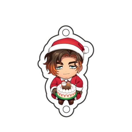【天城FIN】クリスマスキーホルダー名波