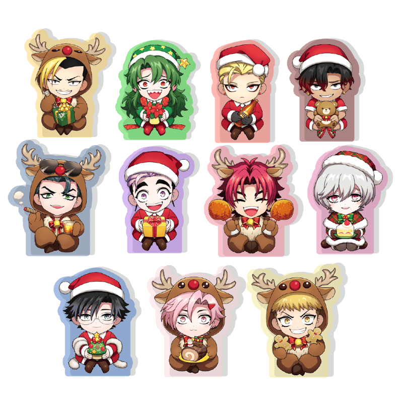 天城FIN】アクリルブロッククリスマスver.（天羽組） | ヒューマンバグ