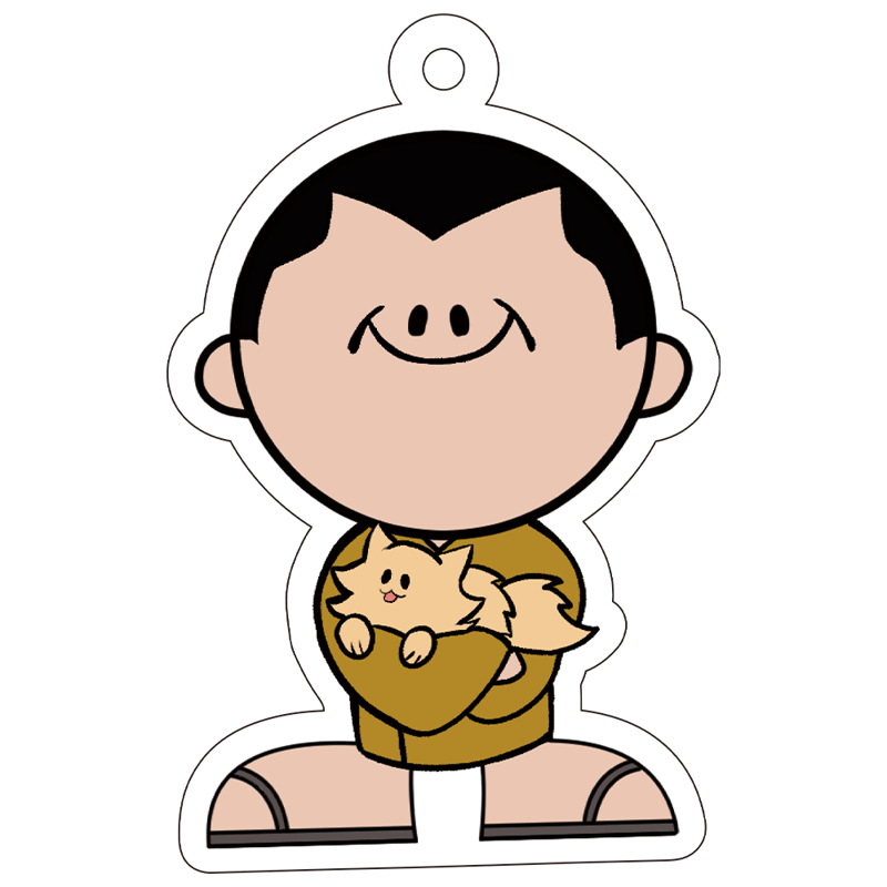 天羽組のお友達】我らが天羽組長！ アクリルキーホルダー | ヒューマン