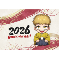 【天城FIN】年賀状カード飯豊