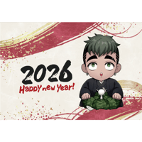 【天城FIN】年賀状カード百田