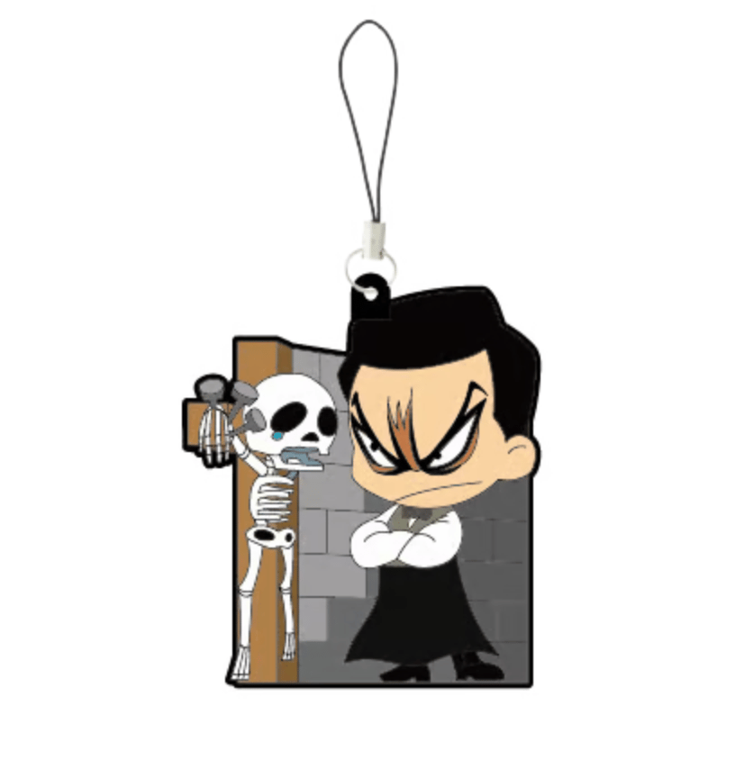 拷問ソムリエ】伊集院茂夫(骸骨) ラバーストラップ | ヒューマンバグ