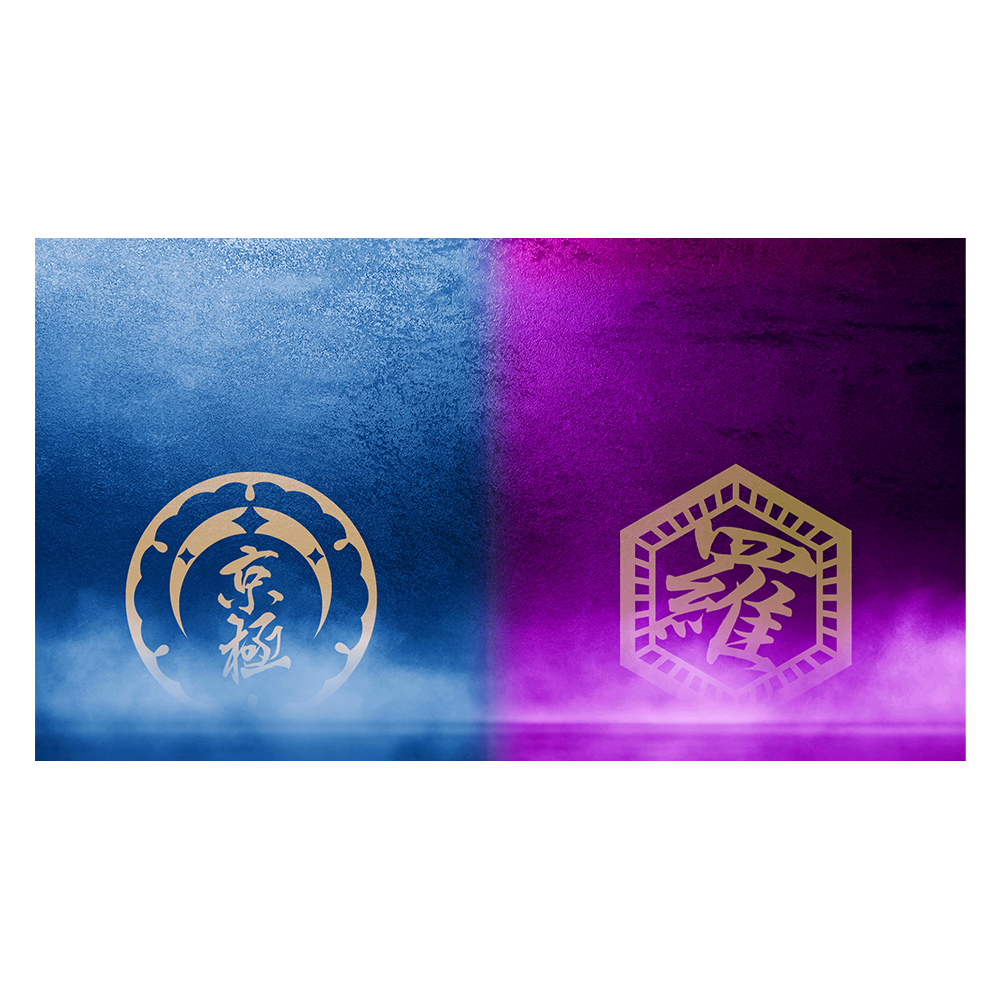 ヒューマンバグ大学 京羅戦争 城ヶ崎 缶バッジ チェキカード コースター 京羅・京炎戦争】トレーディング缶バッジ(京極組) | ヒューマン