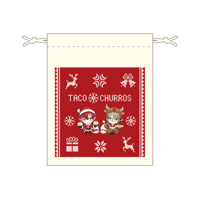 【天城FIN】クリスマス巾着（タコチュロ）