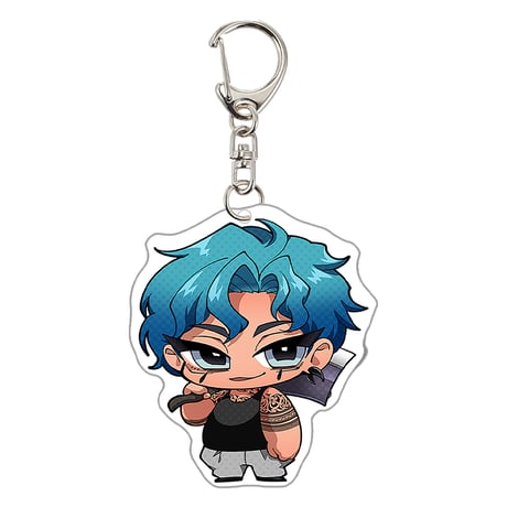 ヒューマンバグ大学 京羅戦争 羅威刃 グッズ コンプリート 京羅・京炎戦争】トレーディングチェキカード(羅威刃・戒炎