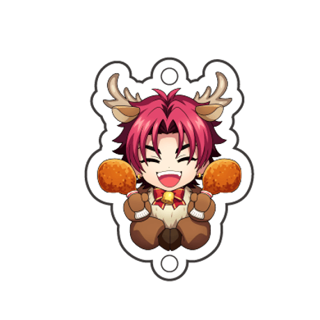 【天城FIN】クリスマスキーホルダー青山