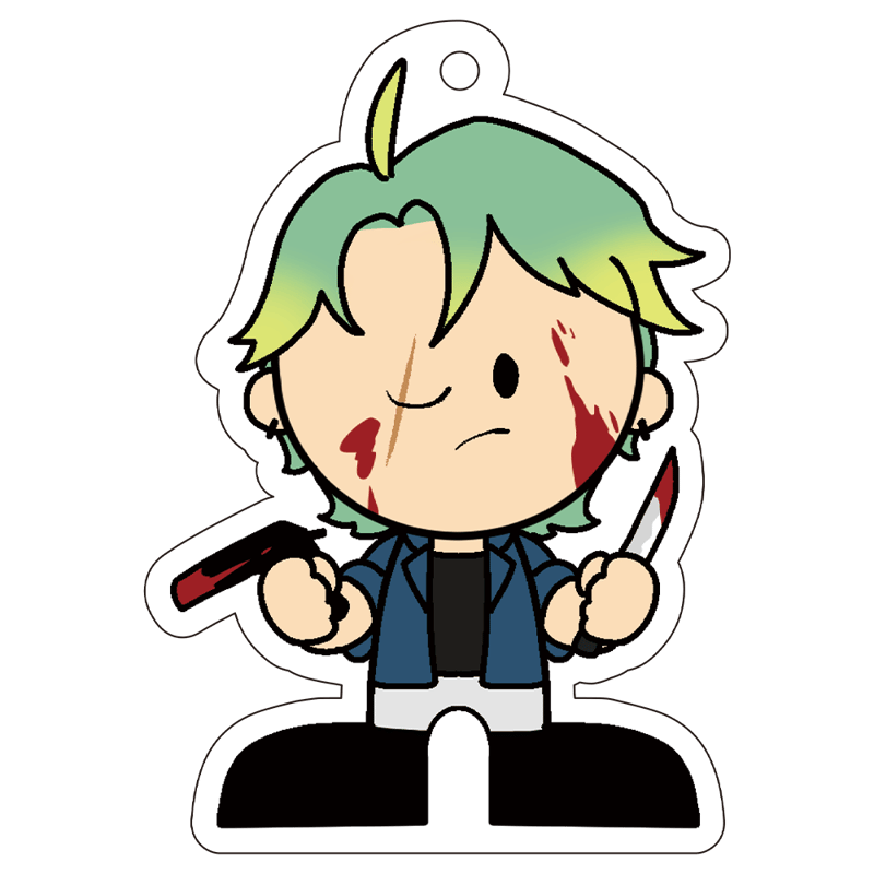 瓜生龍臣＜最強の殺し屋ver＞ アクリルキーホルダー | ヒューマンバグ