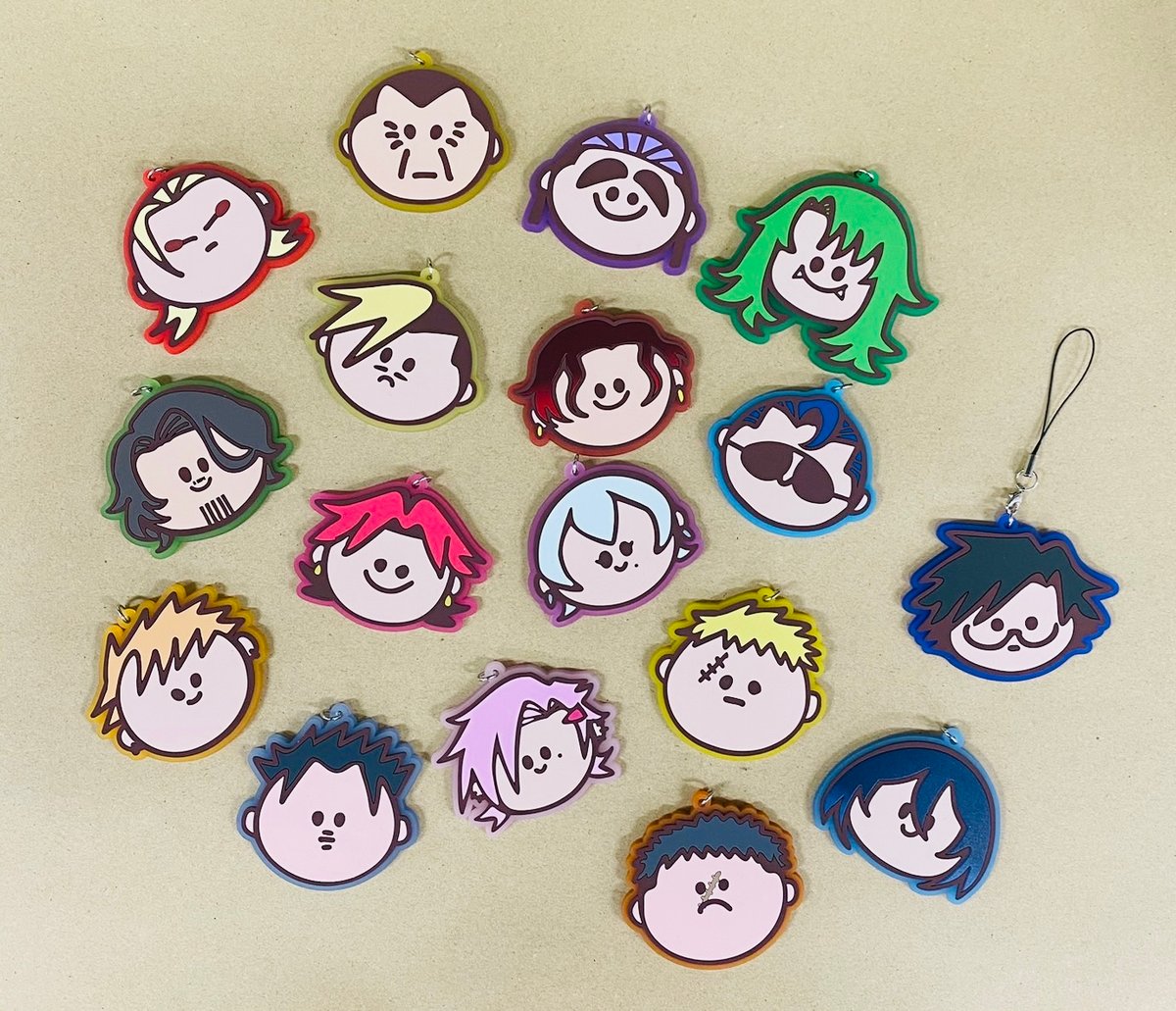 天羽組】すながひさや ラバーストラップ | ヒューマンバグ大学公式