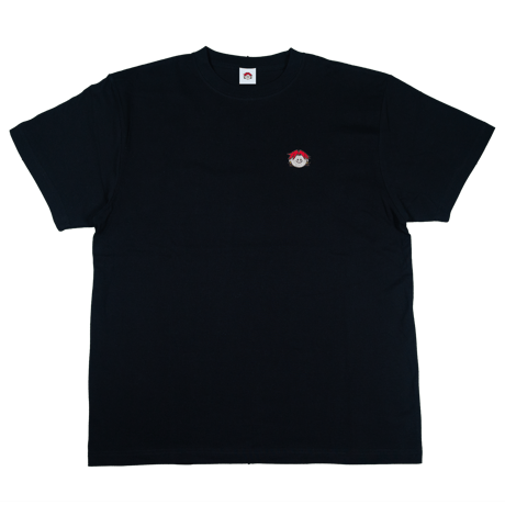 【天羽組】青山  ワンポイントTシャツ -ブラック-