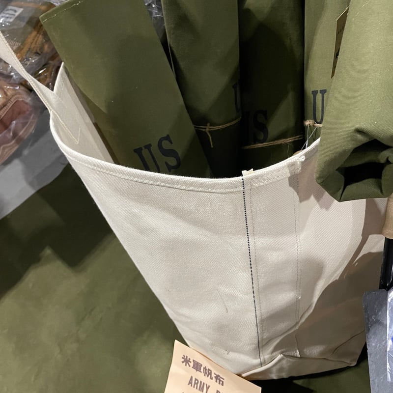 米軍帆布アーミーダックのソログランドシート | ALBERTON GENERAL SUPPLY