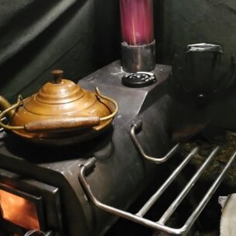 難燃モダクリルで作ったUSパップテント