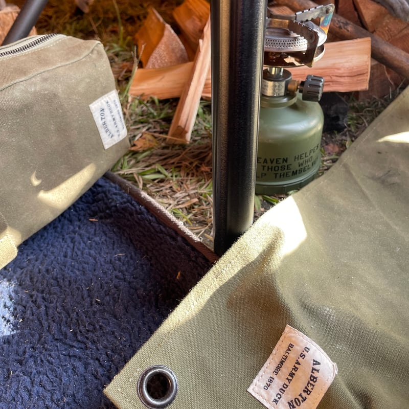 米軍帆布アーミーダックのソログランドシート | ALBERTON GENERAL SUPPLY