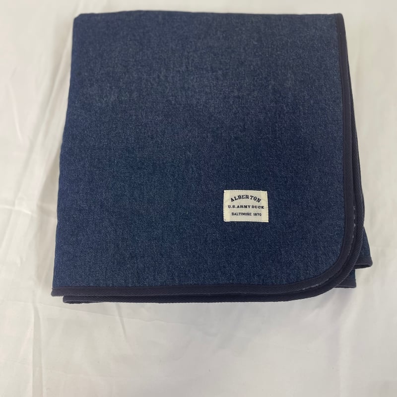 XXDEVELOPMENT　ブランケット デニム×赤外線を吸収して発熱するボアのブランケット | ALBERTON OUTDOORS