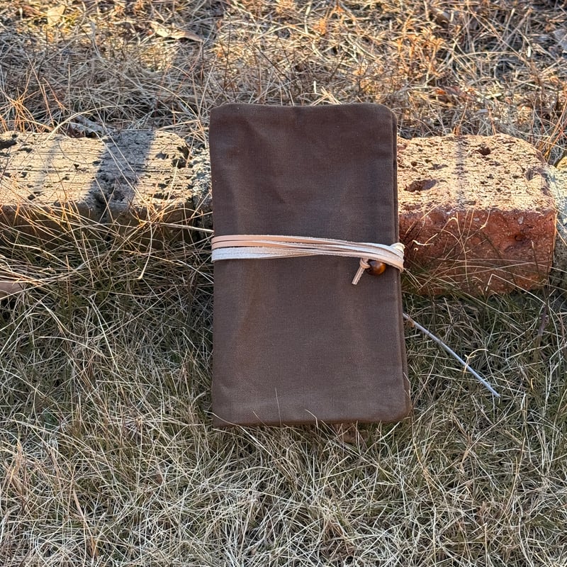 ALBERTON社の米軍帆布ARMY DUCKのブッシュクラフトロールポーチ