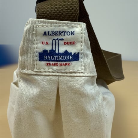 ALBERTON社の米軍テント生地で作ったショルダーバッグ