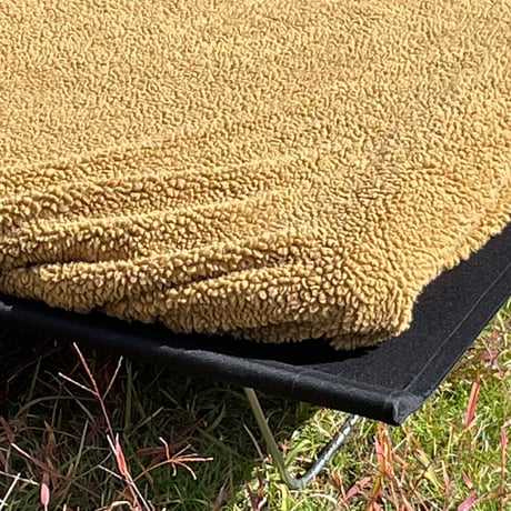 赤外線を吸収発熱するsliva knitのコットカバー