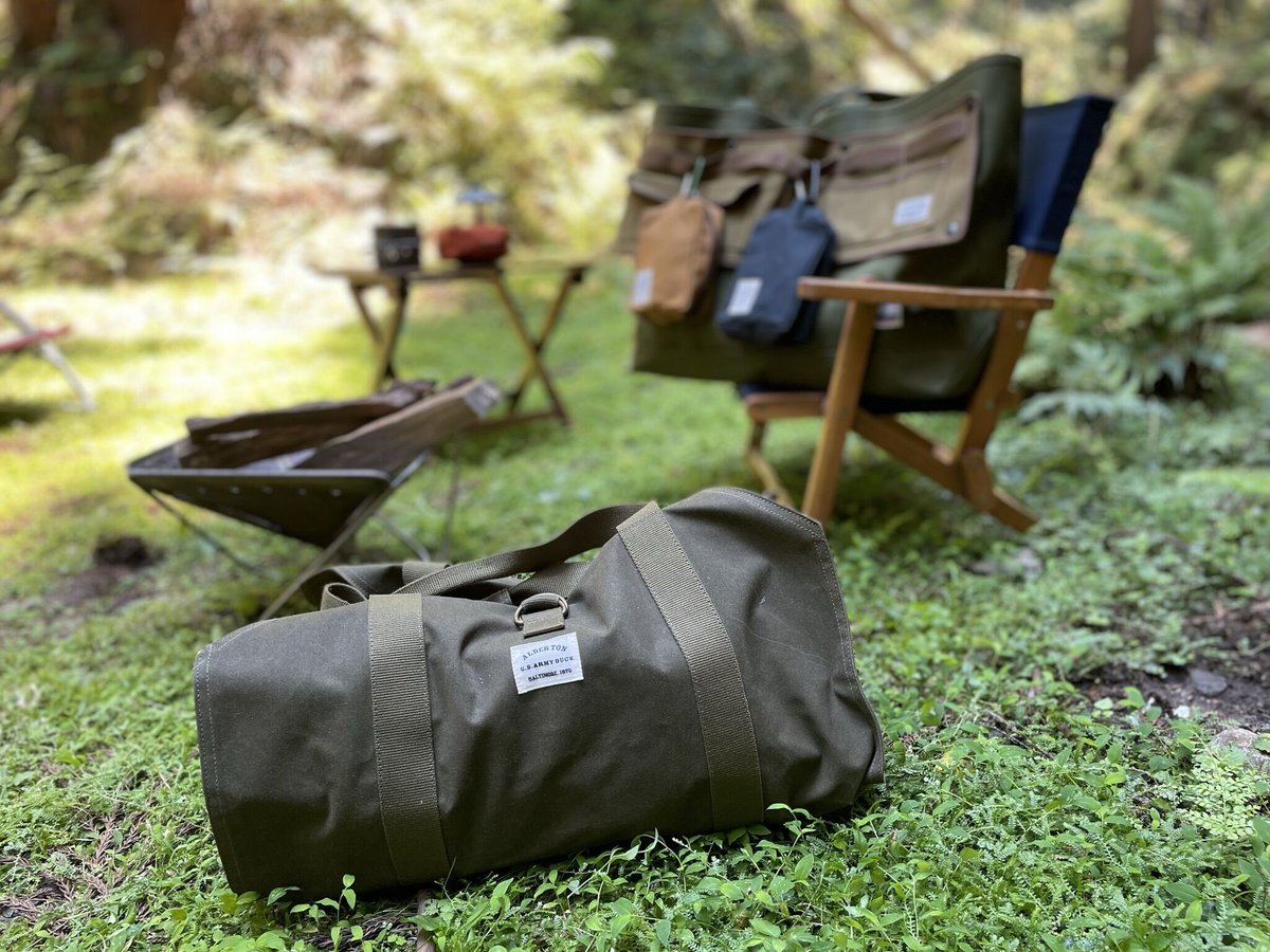 究極のstoragebag アーミーダック ｱﾙﾊﾞｰﾄﾝ 難燃ｱｰﾐｰﾀﾞｯｸの薪キャリーケース | ALBERTON OUTDOORS