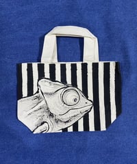 ペイントトートバッグ Sサイズ【カメレオン】