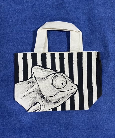 ペイントトートバッグ Sサイズ【カメレオン】