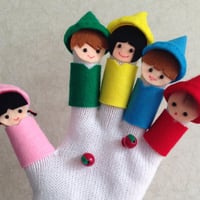 誰かがリンゴをかくしてる