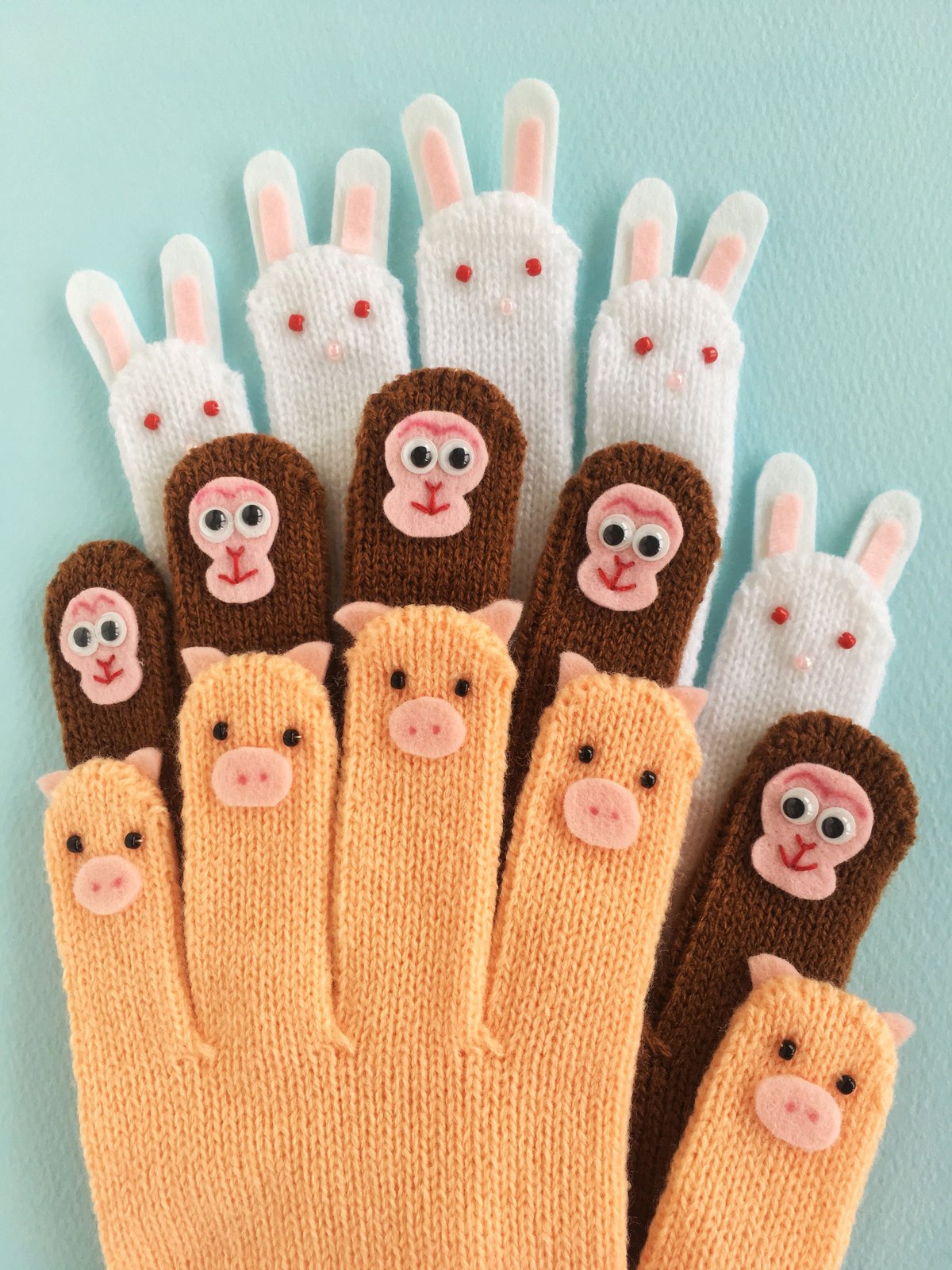 3種手袋人形 | おはなしこどうぐ