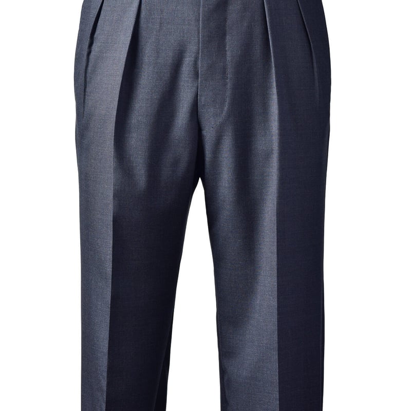 タグ付き未使用！DALCUORE TROUSERS 伊勢丹購入 ベルトレスパンツ タグ