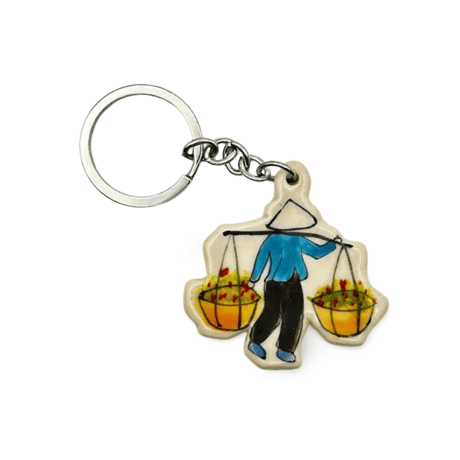 ベトナム Bat Trang焼き ペアセット ライスボウル 箸置き 2×2