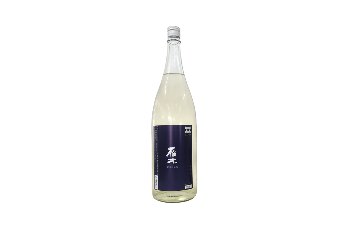 八百新酒造 雁木 夏辛口純米 1800ml | みやた酒商