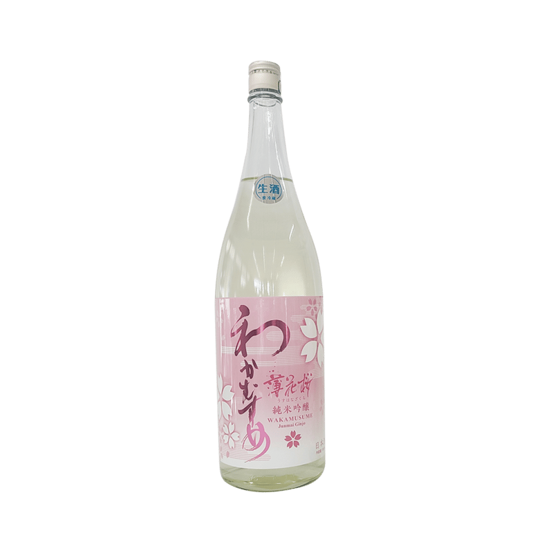 新谷酒造 わかむすめ 純米吟醸 薄花桜 無濾過生原酒 1800ml | みやた酒商