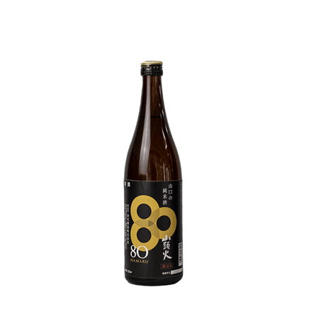 金光酒造　山頭火　山田錦　８０　ハマル　純米酒	720ml