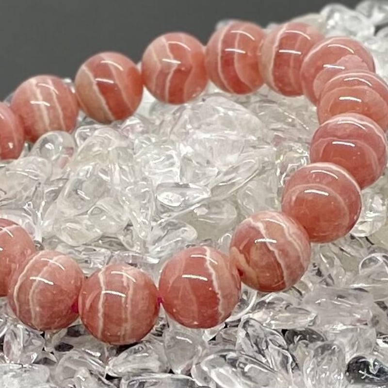 インカローズのブレスレット 一玉約12〜12.5mm 内径約17cm | TIRORI