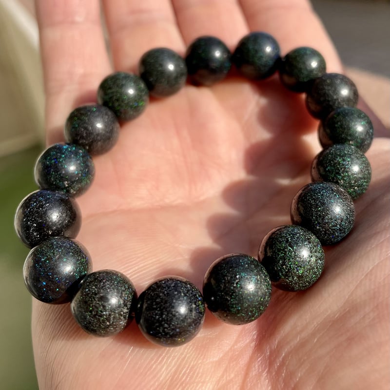 貴重、レア、ブラックマトリクスオパール13.5㍉玉　本物　一点限り 貴重、レア、ブラックマトリクスオパール13.5㍉玉 本物 一点限り