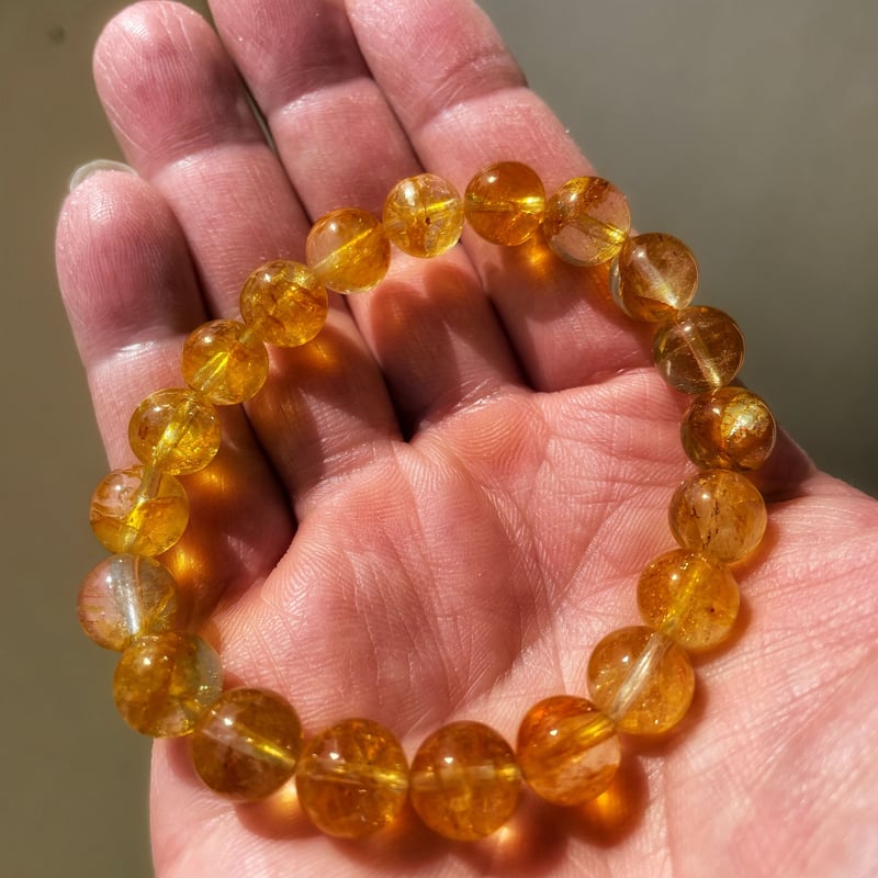 ユニドロブレスレット　イエロー系 ユニドロブレスレット イエロー系