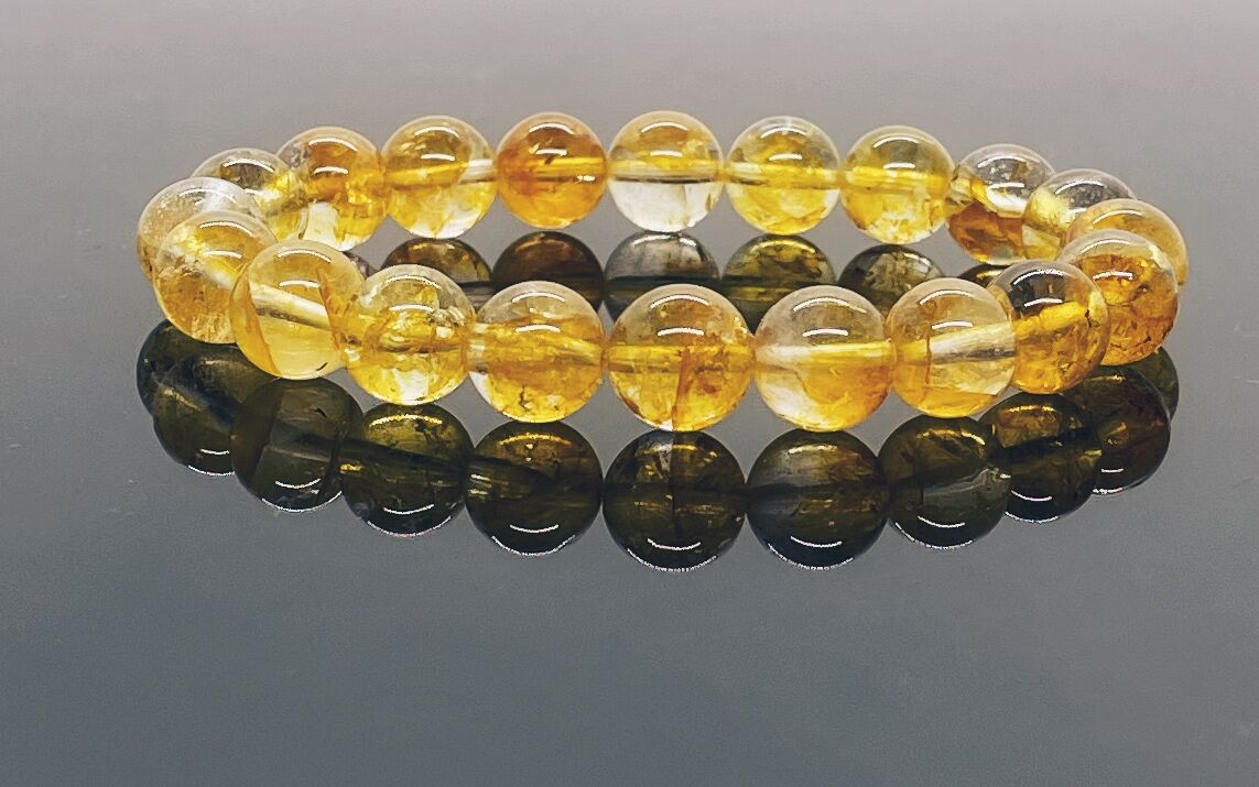 ユニドロブレスレット　イエロー系 ユニドロブレスレット イエロー系