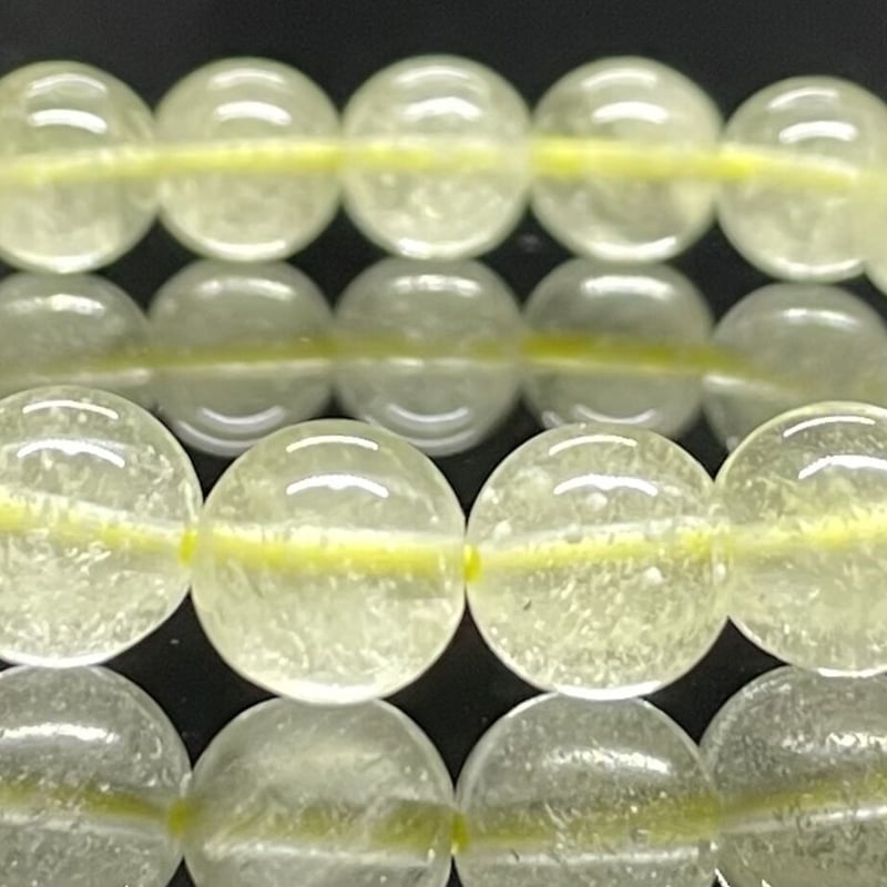 希少！リビアングラスのブレスレット一玉8.5mm 内径16cm | TIRORI