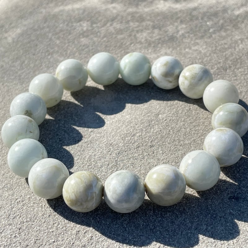 糸魚川翡翠 ブレスレット 内径17cm 約11mm珠 Natural monument！日本の