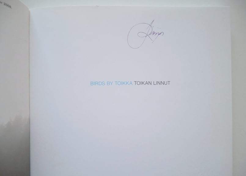 作品集】 イッタラ バード 本 BIRDS BY TOIKKA オイバ・トイッカ 作品集】 イッタラ バード 本 BIRDS BY TOIKKA オイバ・トイッカ