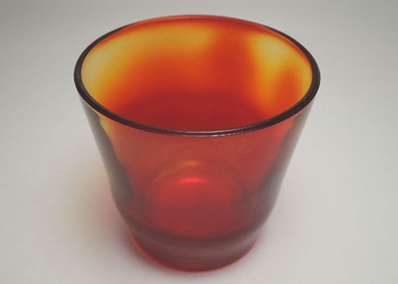 レア 黄色い層のある レッド イエローイッタラ カルティオ タンブラー  
