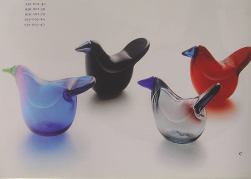 ガラスバード本 "BIRDS BY TOIKKA" 作品集 iittala/イッタラ