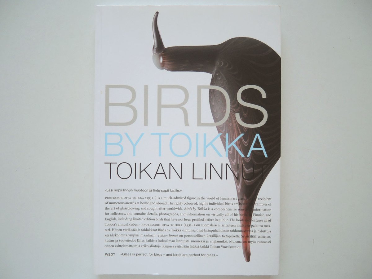 作品集】 イッタラ バード 本 BIRDS BY TOIKKA オイバ・トイッカ 作品集】 イッタラ バード 本 BIRDS BY TOIKKA オイバ・トイッカ