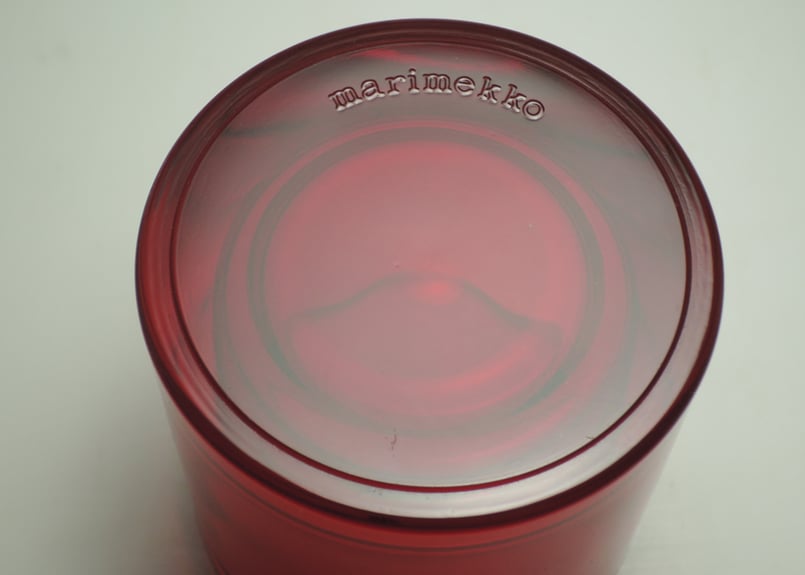 廃盤】【80mm】イッタラ キビ レッド 赤 キャンドルホルダー 廃盤】【80mm】イッタラ キビ レッド 赤 キャンドルホルダー